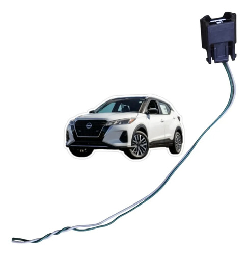 Plug Conector Sirene Alarme Antifurto Nissan Kicks 2022 2023