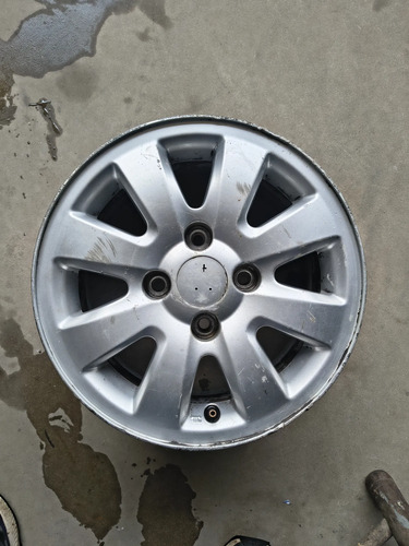 Roda Aro 14 Avulsa Peugeot 206 207 Original Com Detalhes Prateado