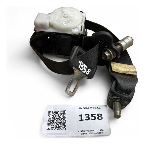 Cinto Traseiro Nissan Grand Livina 2012 - Imagem 2