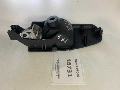Maçaneta Interna Traseira Esq Fiat Ideia 2016 N 100167993 Preto Traseira - Imagem 3