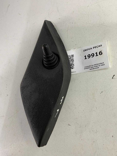 Moldura Do Retrovisor Interno Esq Ford Ka 2006 98kub23409 Preto - Imagem 2