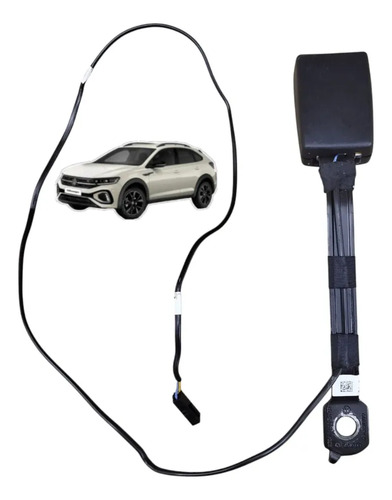 Fecho Trava Cinto Dianteiro Esquerdo Volkswagen Nivus 2025