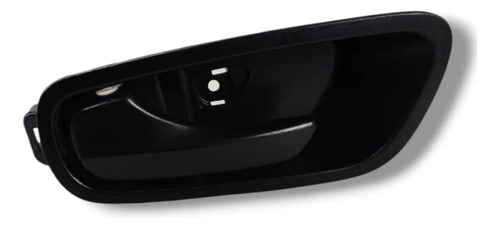 Maçaneta Interna Dianteira Esquerda Fiat Uno 2017 100218755 Preto Dianteira/traseira - Imagem 4