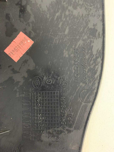 Acabamento Banco Tras L/e  Renault Fluence 2015 849511585r  Ppreto - Imagem 3