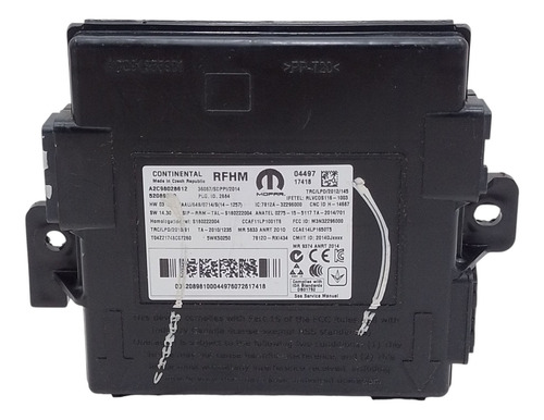 Módulo Controle Pressão Pneus Renegade Toro 1.8 2016/2021 - Imagem 5