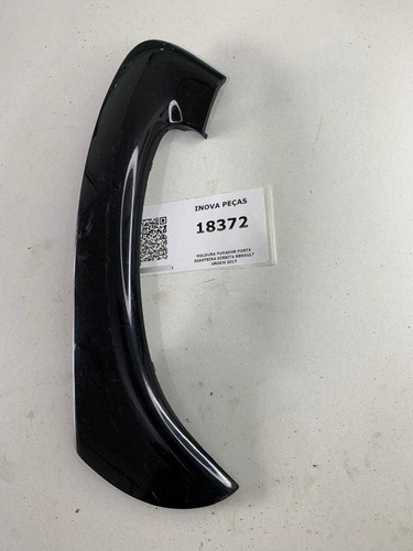 Moldura Puxador Porta Dianteira Direita  Renault Oroch 2017 Preto