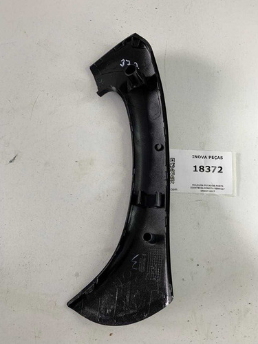 Moldura Puxador Porta Dianteira Direita  Renault Oroch 2017 Preto - Imagem 2