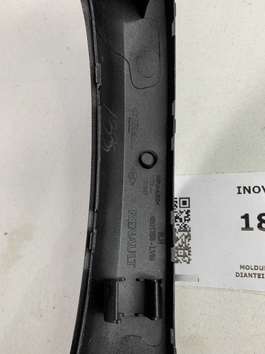 Moldura Puxador Porta Dianteira Direita  Renault Oroch 2017 Preto - Imagem 3