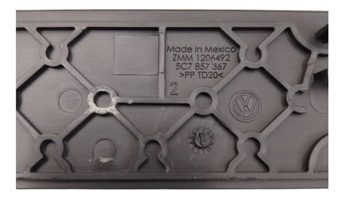 Moldura Acabamento Console Central Volkswagen Jetta 2017 - Imagem 8