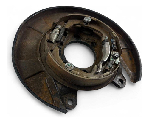 Sapata Espelho Roda Traseira Esquerda Mitsubishi Lancer 2012 Prateado - Imagem 2