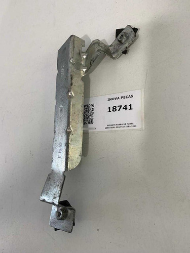 Suporte Forro De Porta Dianteira Esq Fiat Idea 2016 Prata