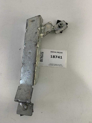 Suporte Forro De Porta Dianteira Esq Fiat Idea 2016 Prata - Imagem 2