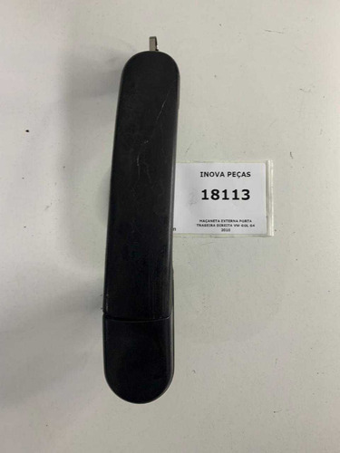 Maçaneta Externa Porta Traseira Direita Vw Gol G4 2010 Preto Traseira