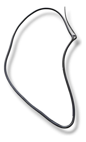 Borracha Porta Traseira Direita Mitsubishi Lancer 2012 2015 Preto