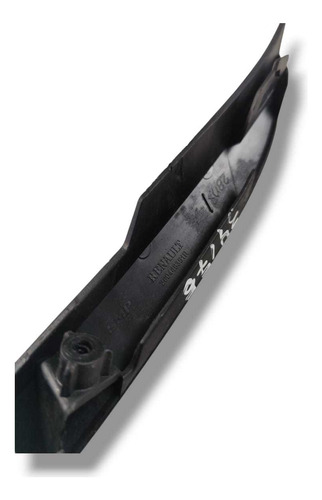 Moldura Inferior Farol Direito Renault Sandero 2015 2020 Preto - Imagem 4