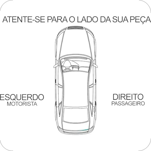 Suporte Esquerdo Amortecedor Porta Mala Focus Hatch 2014 19 - Imagem 4