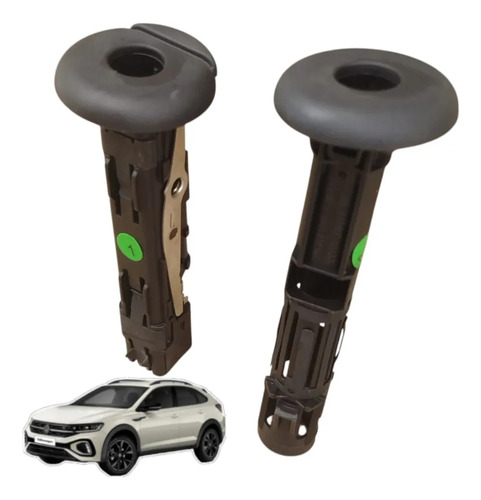 Guia Trava Encosto De Cabeça Banco Dianteiro Vw Nivus 2025 Preto