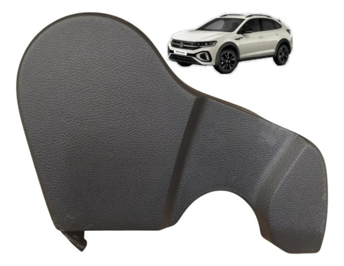 Acabamento Lateral Banco Dianteiro Esquerdo Vw Jetta 2025 Preto