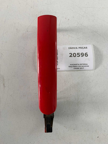 Maçaneta Externa Esquerda Vw Saveiro Cross 2017 Vermelho Dianteira/traseira