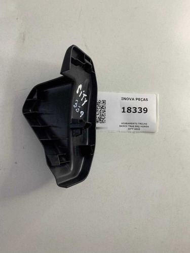 Acabamento Trilho Banco Tras Esq Honda City 2023 Preto - Imagem 2