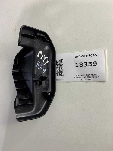 Acabamento Trilho Banco Tras Esq Honda City 2023 Preto - Imagem 3