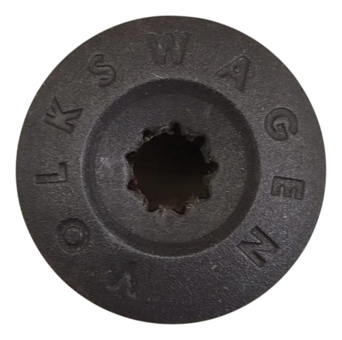 Tampa Acabamento Parafuso De Roda 17mm Original Volkswagen Preto - Imagem 3