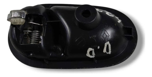 Maçaneta Interna Dianteira Direita Renault Sandero 2015 2020 Prata Dianteira/traseira - Imagem 3