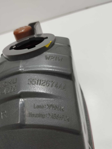 Refletor Jeep Compass Traseiro Dir 17/23 Cod 55112674aa Preto - Imagem 3