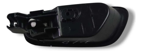 Maçaneta Interna Dianteira Direita Fiat Uno 2017 100218754 Preto Dianteira - Imagem 4