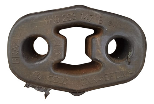 Coxim Borracha Do Escapamento Volkswagen Saveiro 2010 A 2013 - Imagem 6