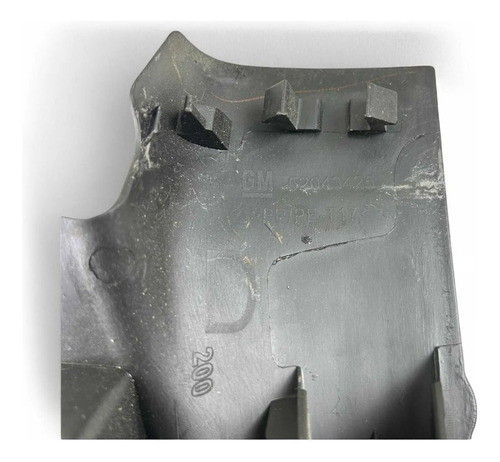 Soleira Interna Traseira Direita Chevrolet Prisma 2015 2019 Preto - Imagem 4