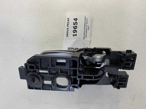 Maçaneta Interna Diant Dir Honda Fit 2015 A 2020 Prata Dianteira - Imagem 3