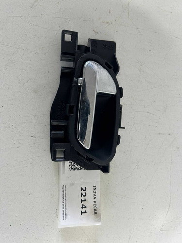 Maçaneta Interna Traseira Esq Citroen C3 2016 1905002 Preto Dianteira/traseira