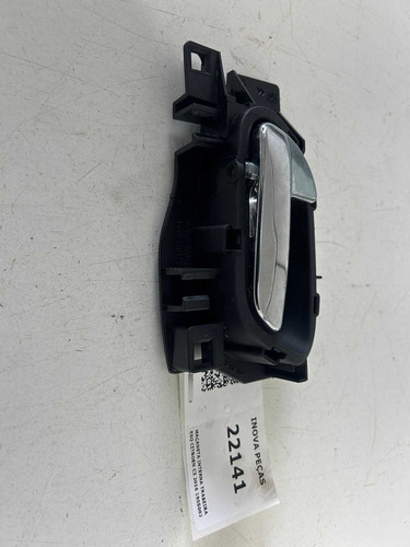Maçaneta Interna Traseira Esq Citroen C3 2016 1905002 Preto Dianteira/traseira - Imagem 2