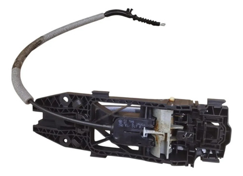 Maçaneta Externa Porta Traseira Esquerda Vw Jetta 2016 2017 Cinza-escuro Traseira - Imagem 7