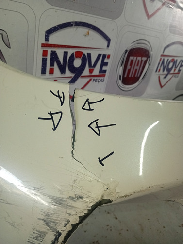 Para-choque Dianteiro Chery Tiggo 5x 2022 A 2024 Com Detalhe Branco - Imagem 4