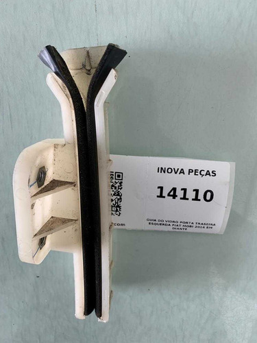 Guia Do Vidro Porta Traseira Esquerda Fiat Mobi 2016 Branco - Imagem 3