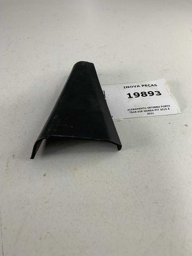 Acabamento Interno Porta Tras Dir Honda Fit 2015 À 2021 Traseira Direita Preto - Imagem 5