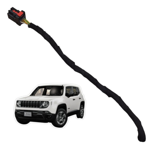 Plug Conector Do Comando Do Farol Jeep Renegade 2016 A 2021
