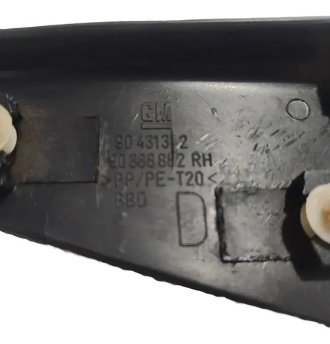 Moldura Acabamento Porta Traseira Direita Corsa 1999 A 2016 - Imagem 5