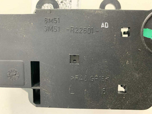 Maçaneta Interna Traseira Esquerda Ford Focus 2012 R22601 Prateado Traseira - Imagem 2