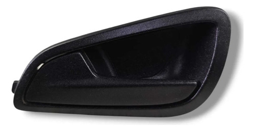 Maçaneta Interna Traseira Esquerda Ford Ka 2017 2020 Preto Traseira