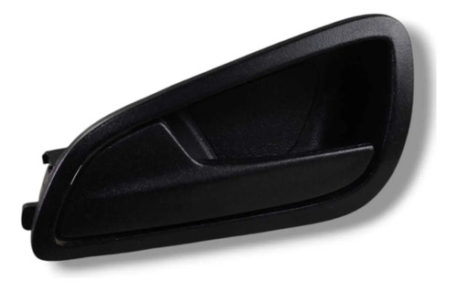 Maçaneta Interna Traseira Esquerda Ford Ka 2017 2020 Preto Traseira - Imagem 2