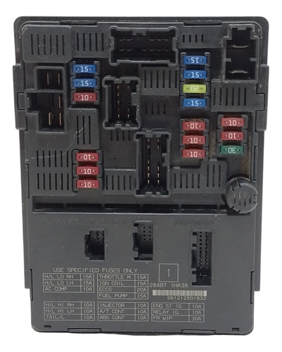 Caixa Fusível Módulo Ipdm Nissan March 1.0 2011 A 2014 - Imagem 2