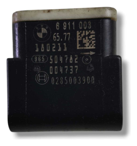 Unidade Sensor Impacto Bmw X1 2010 2015 0285003900 Preto