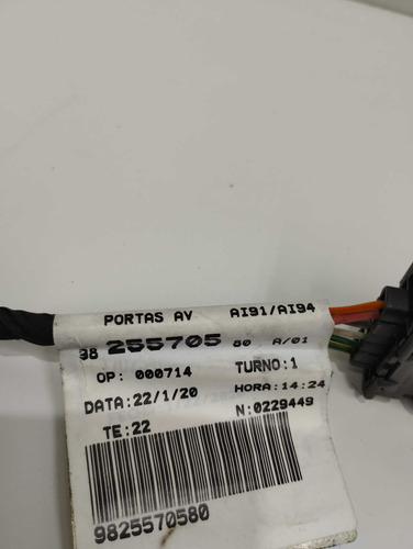 Chicote Porta Dian Esq Peugeot 2008 15/21 Cod 9825570580 - Imagem 2