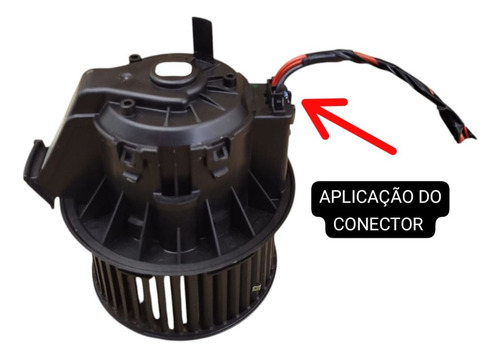 Plug Conector Motor Ventilador Citroen C4 Cactus 2021 A 2024 - Imagem 2