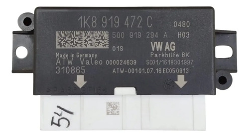 Módulo Sensor De Estacionamento Volkswagen Jetta 2015 A 2017 - Imagem 4