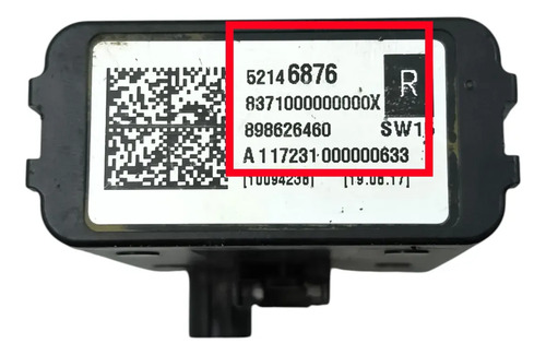 Modulo Fusivel Vidro Dianteiro Direito Gm Spin Cobalt 17 20 - Imagem 6