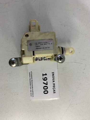 Atuador Fechadura Elétrica Tampa Traseira Gol G4 2010